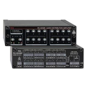 RDL RU-ADA8D - audio distribution amplifier-0