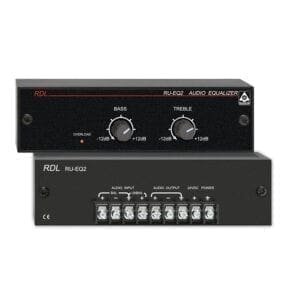 RDL RU-EQ2 – two band equalizer _Uit assortiment J&H licht en geluid