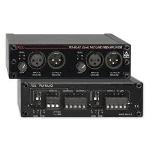 RDL RU-MLA2 - dual mic/line preamplifier