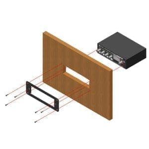 RDL RU-SMA1 – mounting plate _Uit assortiment J&H licht en geluid