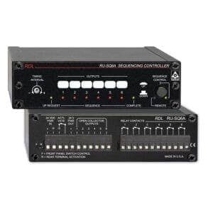 RDL RU-SQ6A – Relay sequencing controller _Uit assortiment J&H licht en geluid