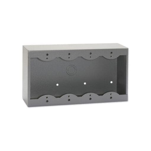 RDL SMB-4G – surface mount box for 3 units _Uit assortiment J&H licht en geluid