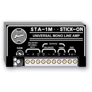 RDL STA-1M – Audio line amplifier _Uit assortiment J&H licht en geluid