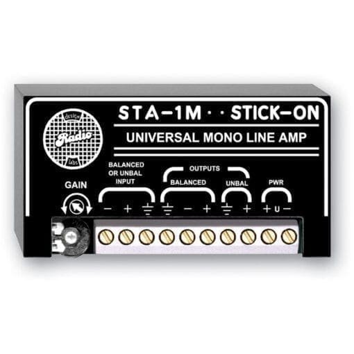 RDL STA-1M – Audio line amplifier _Uit assortiment J&H licht en geluid