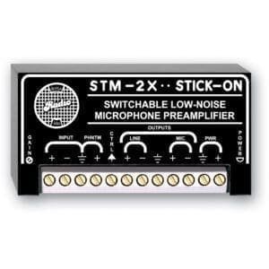 RDL STM-2X - switched microphone preamplifier