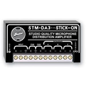 RDL STM-DA3- microphone level distributor _Uit assortiment J&H licht en geluid