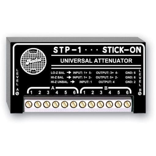 RDL STP-1 – Universal audio attenuator _Uit assortiment J&H licht en geluid