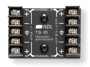 RDL TS-1D – Transient suppressor _Uit assortiment J&H licht en geluid