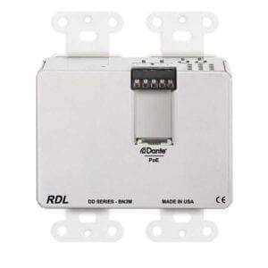 RDL DD-BN2M - Dante wandpaneel 2x2 - wit