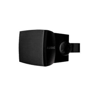 Audac WX302OB luidsprekerbox – zwart – 100 Volt (set van 2 stuks) _Uit assortiment J&H licht en geluid