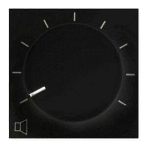 Audac VC3208/B – digitale volumeregelaar – zwart _Uit assortiment J&H licht en geluid