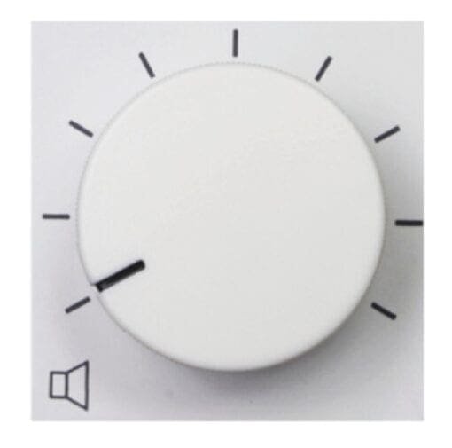 Audac VC3208/W – digitale volumeregelaar – wit _Uit assortiment J&H licht en geluid
