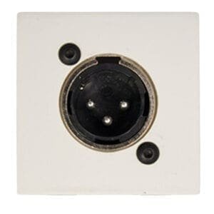 Audac CP45XLM/W - XLR male - wit