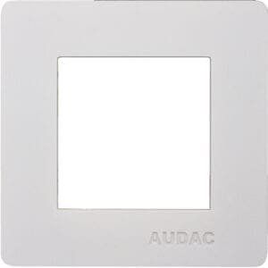 Audac CP45CF1/W - afdekframe - wit