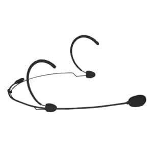 Audac CMX826/B headset – dark skin _Uit assortiment J&H licht en geluid