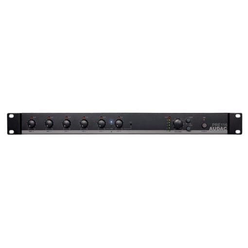 Audac PRE116 microfoon/line mixer _Uit assortiment J&H licht en geluid