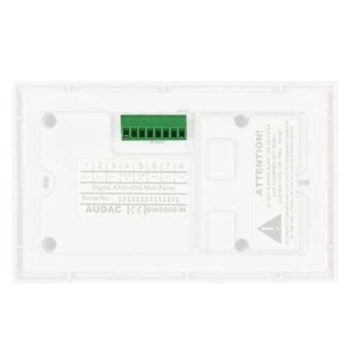 Audac – 8p. terminal block voor DW5066/MWX65 _Uit assortiment J&H licht en geluid