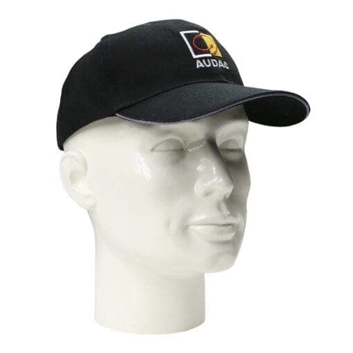 Audac cap – zwart Crew kleding en caps J&H licht en geluid