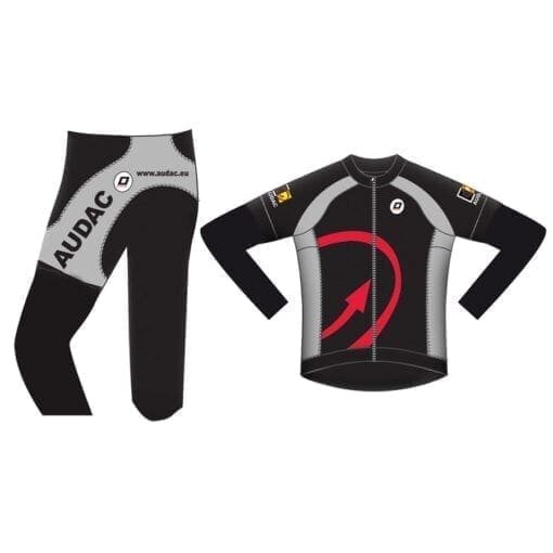 Audac Winter Cycling Set – S Crew kleding en caps J&H licht en geluid