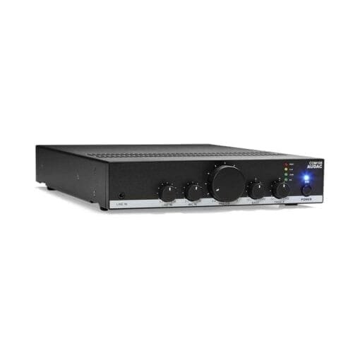 Audac COM108 100 volt versterker _Uit assortiment J&H licht en geluid