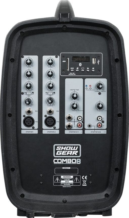 Showgear Combo 8, mobiele geluidset _Uit assortiment J&H licht en geluid 3