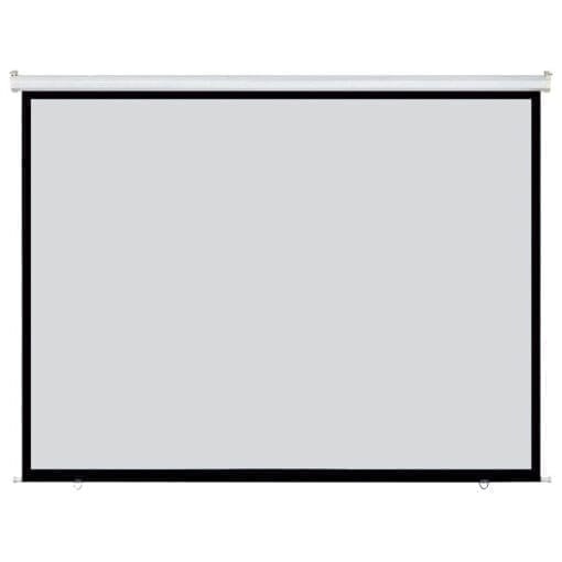 DMT Proscreen projectiescherm, handmatig 100-inch, 4:3 Audiovisueel J&H licht en geluid