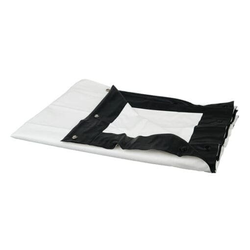 DMT Front-view doek voor het Fastfold Pro 150″ projectiescherm Audiovisueel J&H licht en geluid