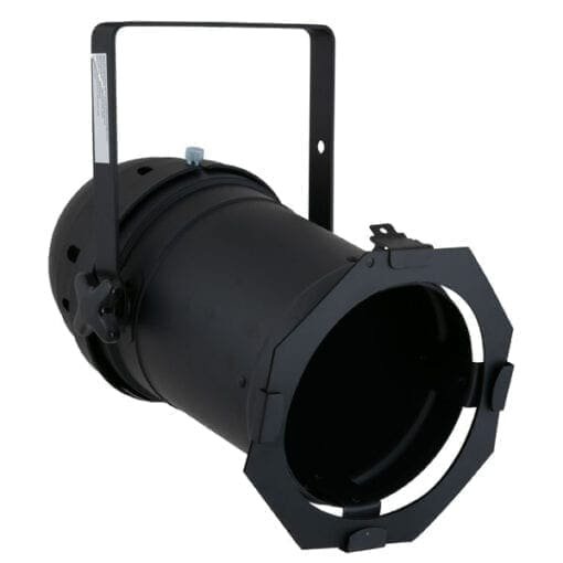 Showtec Par 64 lang, zwart, met stekker Entertainment- verlichting J&H licht en geluid