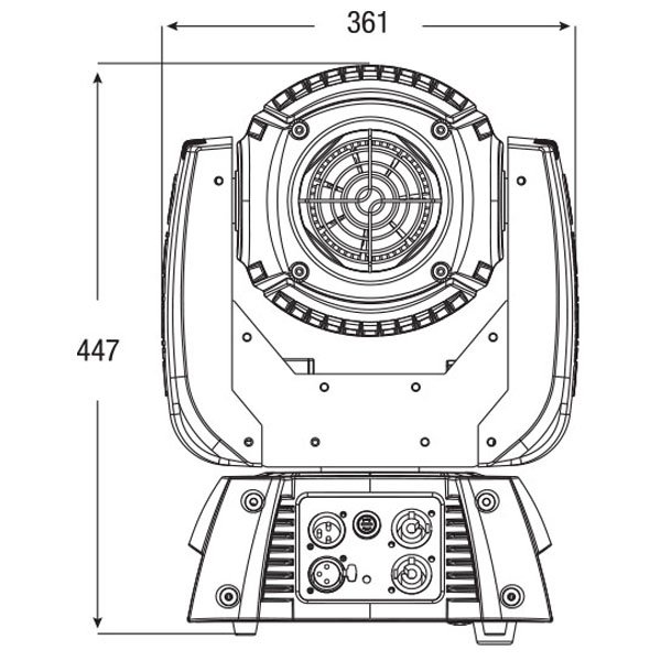 Infinity iS-100 – LED Moving Head _Uit assortiment J&H licht en geluid 12 Infinity iS-100 – LED Moving Head _Uit assortiment J&H licht en geluid 12