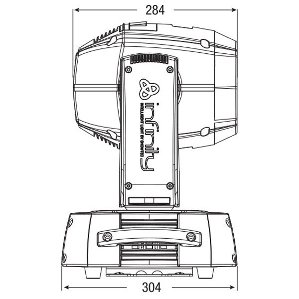 Infinity iS-100 – LED Moving Head _Uit assortiment J&H licht en geluid 16 Infinity iS-100 – LED Moving Head _Uit assortiment J&H licht en geluid 16