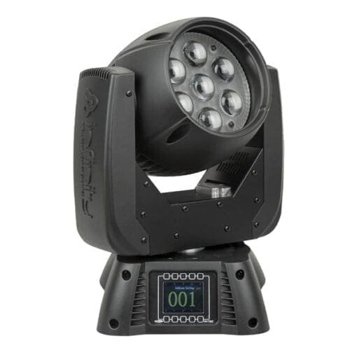 Infinity iW-720 RDM – LED Wash Moving Head Geen categorie J&H licht en geluid