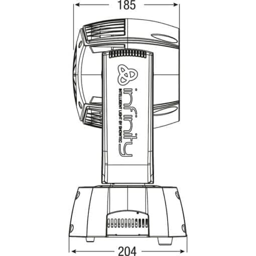 Infinity iW-720 RDM – LED Wash Moving Head Geen categorie J&H licht en geluid 16