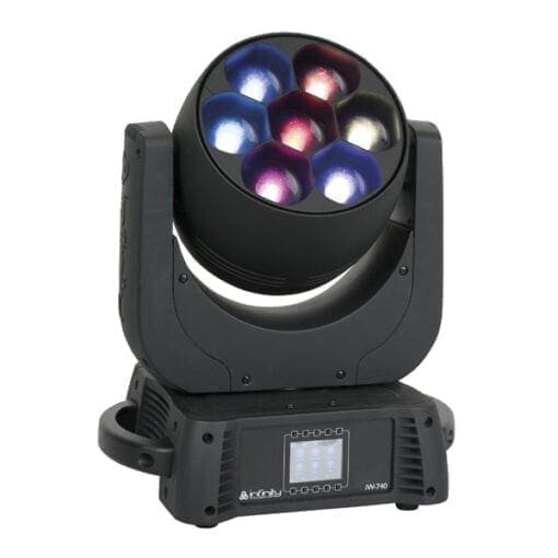 Infinity iW-740 RDM – LED Wash Moving Head _Uit assortiment J&H licht en geluid 4