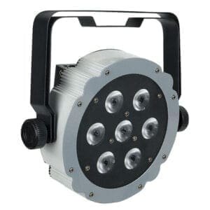 Showtec Compact Par 7 Tri, 7 RGB leds Entertainment- verlichting J&H licht en geluid