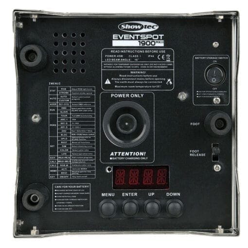 Showtec Eventspot 1900 MKII, chroom LED design licht J&H licht en geluid 2