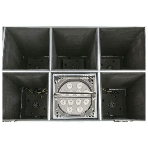 DAP LCA-EVENT1 Flightcase voor 6 Eventspot 1900 MKII LED Spots Geen categorie J&H licht en geluid 6