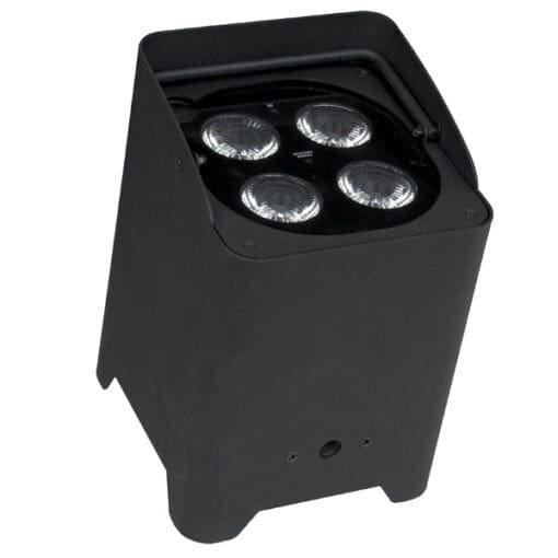 Showtec eventlite 4/10 q4 Accu spots J&H licht en geluid 3