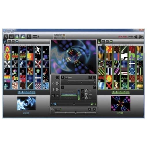 DMT Arkaos LED Master software VJ software J&H licht en geluid 2