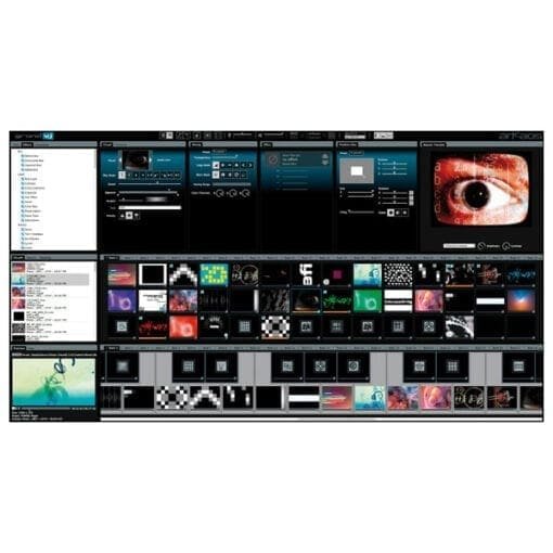 Arkaos Grand VJ Video Mixing Software Audiovisueel J&H licht en geluid 3