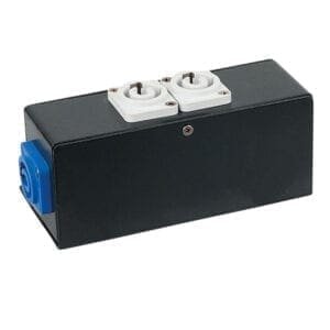 Showtec Powerport 3, Powercon in – 3 x Powercon uit Kabels en aansluitingen J&H licht en geluid