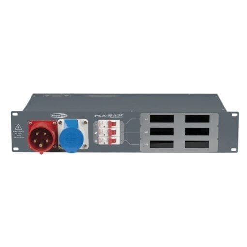 Showtec PSA-16A3C Krachtstroomverdeler Kabels en aansluitingen J&H licht en geluid