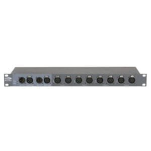 Showtec DB-1-4/RDM – 4-weg DMX splitter / booster DMX-apparatuur J&H licht en geluid