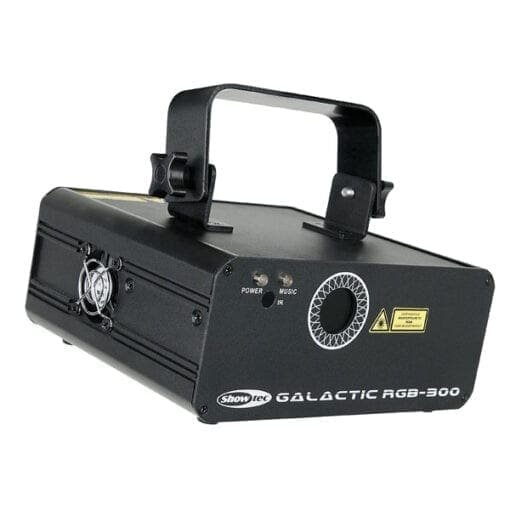 Showtec Galactic Value Line RGB-300 DMX laser _Uit assortiment J&H licht en geluid