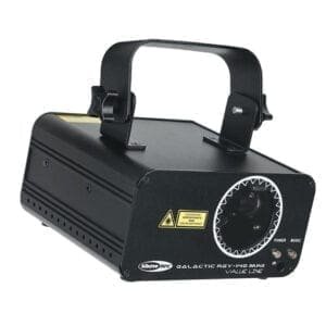 Showtec Galactic RGY-140 MKII, RGY DMX laser _Uit assortiment J&H licht en geluid