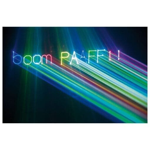 Showtec Galactic TXT – RGB text laser (DMX) Entertainment- verlichting J&H licht en geluid 6