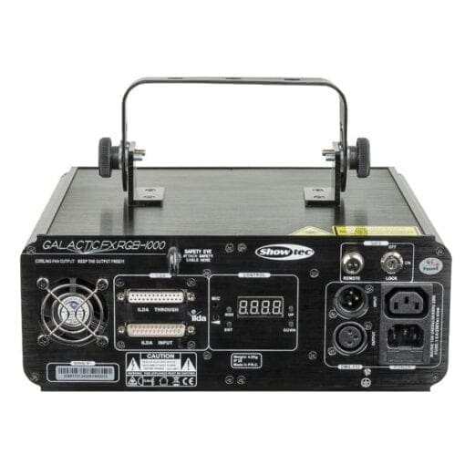 Showtec Galactic FX RGB-1000 – 1000mW RGB laser (DMX & ILDA) _Uit assortiment J&H licht en geluid 2