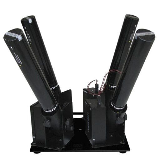 Showtec FX Shot Baseplate voor 1, 2 of 4 FX Shots Accessoires FX-hardware J&H licht en geluid 4