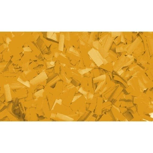 Showtec Fluoriserend oranje confetti (vuurbestendig), 1 kg Confetti J&H licht en geluid
