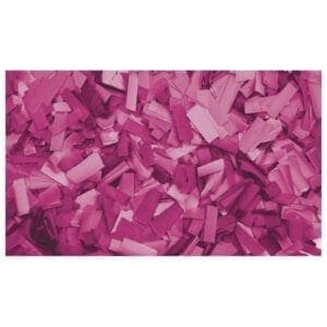 Showtec Rechthoekige roze confetti (vuurbestendig), 1 kg Confetti J&H licht en geluid