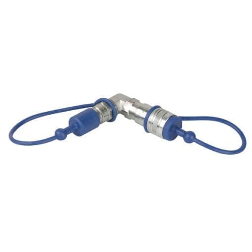 Showtec CO2 90° connector (3/8″ Q-Lock koppelingen) CO2-accessoires J&H licht en geluid 3